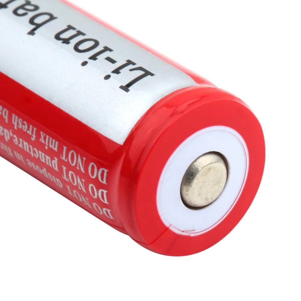 

4/lot High Capacity 18650 Battery 3.7V Rechargeable Li-ion Battery for Led Flashlight Toys Cameras Wholesale