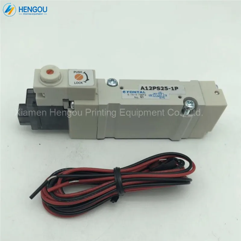 

1 Piece High Quality Komori Lithrone Printing Machine Valve A12PS25-1P, 3Z0-8102-890