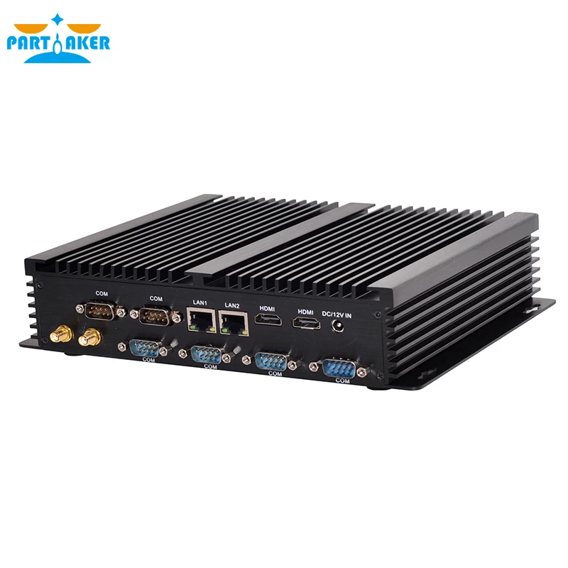 Intel Core i7 4510u Mini Industrial PC with 6 COM Ports support Blu-ray 1080P 300M wifi