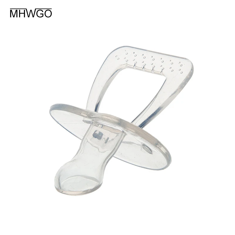 

MHWGO Chupeta Nipples Chicco Baby Pacifier Food Grade Silicone Pacifier Nipple Holder Nibler Two Models 2-24 Months Baby Use 1PC