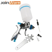 Аэрозольные пистолеты 1,4 мм сопло гравитационный корм HVLP аэрозольные пистолеты Аэрограф Для покраски автомобиля мебель отделочный слой опрыскиватели