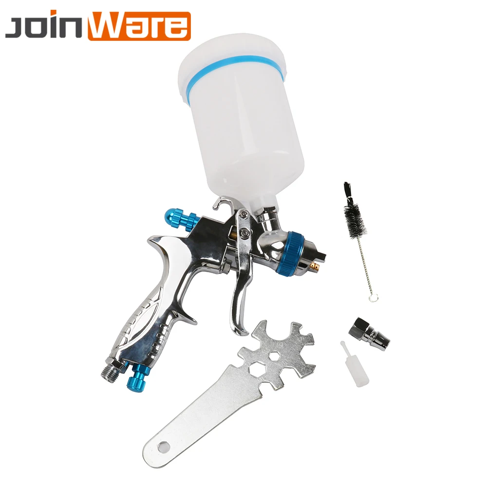 1.4MM Nozzle Professional Gravity Feed HVLP Air Spray Guns Airbrush For