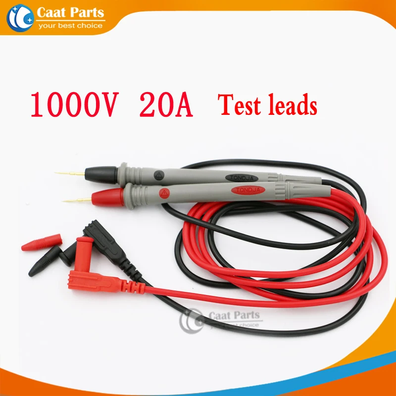 

2PCS/LOT 1000V/20A multimeter special ultra-fine tip pen table pen needle stick copper needles full length 110MM