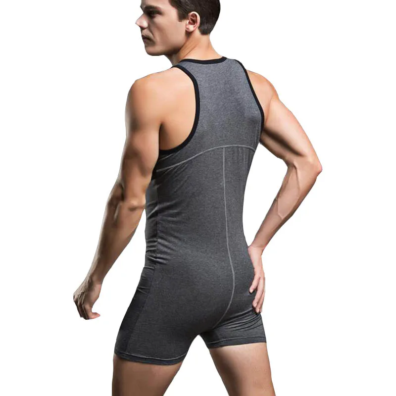 Ceny Male body shaper bawełny bielizna onesie faja hombre ciała suits sexy wspólne odzież bielizna nocna bielizna modelująca mężczyzna sexy te