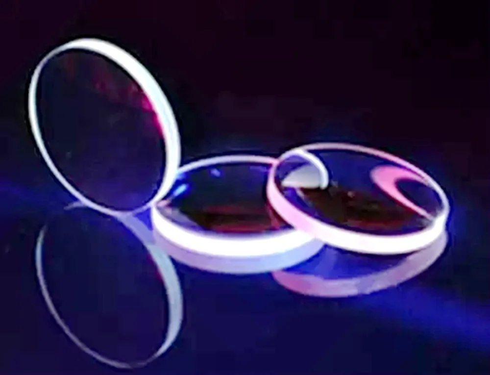 High energy laser quartz double concave lens / optics diverging lens / focal length of 100mm