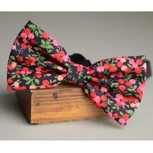 Красный маленький фруктовый модный мужской галстук-бабочка деловой Повседневный галстук-бабочка для жениха галстук-бабочка на свадьбу