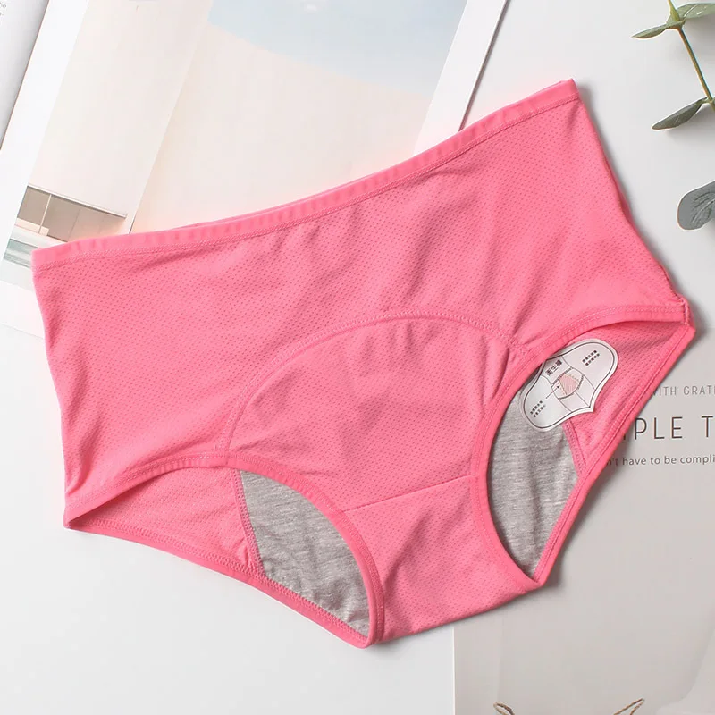 

Women's Physiological Pants Menstrual Period Before And After Leakage In The High Waist Large Size Breathing Holes Aunt Hygienic
