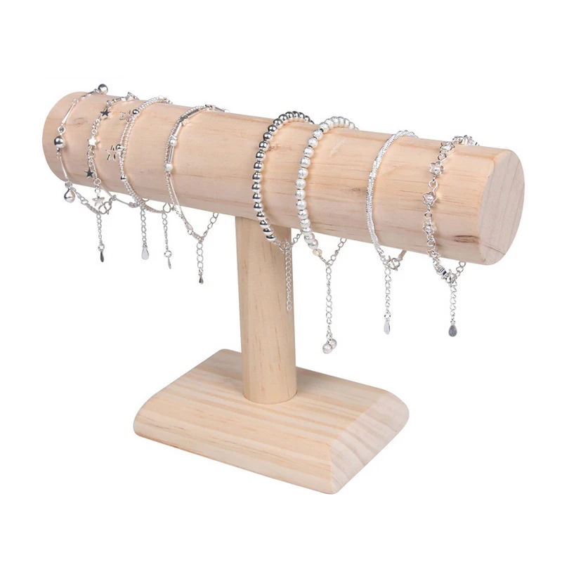 Mordoa Bangle Bracelet Watch Hair Bands Show Wearing Jewelry Receive Display Props Jewelry Display Shelf/Rack pu bamboo t bar bangle holder shelf watch display rack jewelry storage organizer wood watch bracelet chain stand display