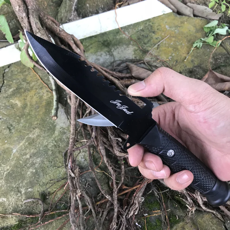 Открытый Высокое качество армейский фиксированный нож охотничий нож боевой выживания тактический прямой нож походные Ножи EDC Мульти инструмент