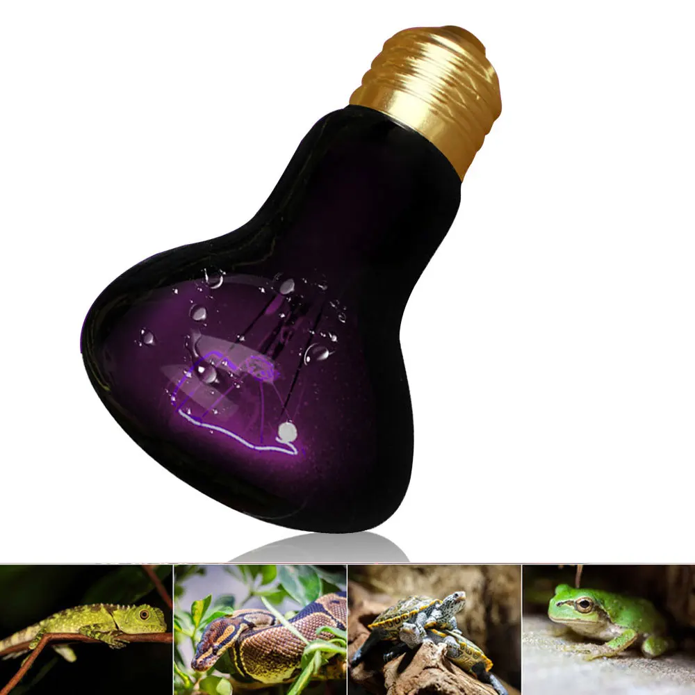 UVA Reptile Night Heating Lamp Bulb Imitation Moonlight Night Sleep