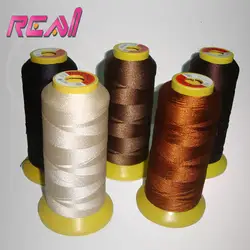 1 шт. нейлоновая нить для плетения волос Sewning Thread для плетения волос много цветов дополнительно с 24 шт. C Форма изогнутая игла