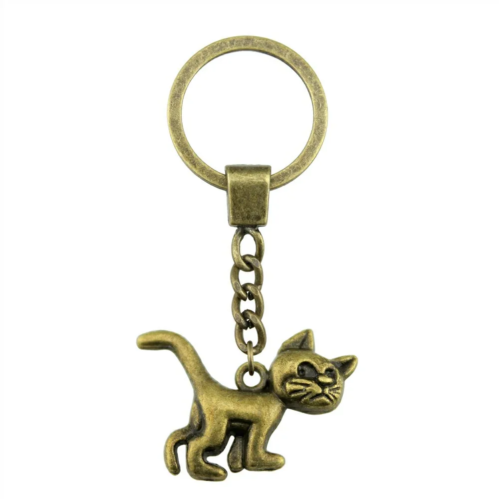 

Cute Cat Keychain Cute Cat Key Chain Cute Cat Keyring Gifts For Men 2018 Fashion Dropship Jewelry
