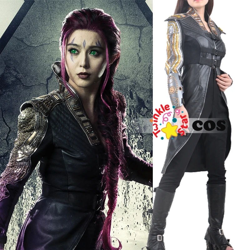halloween costumes for adult women Xmen adult cosplay costume Marvel blink Clarice Ferguson cosplay costumes