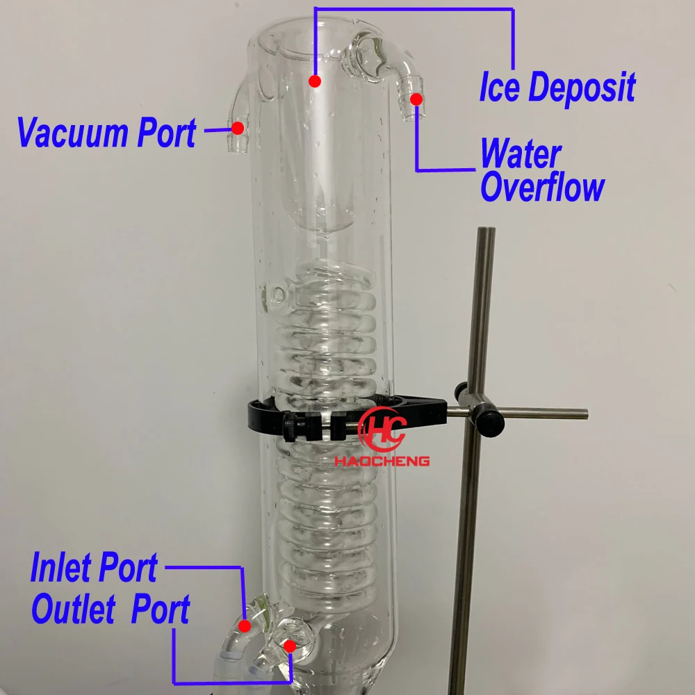 1L КБР дистилляции роторный испаритель, охладитель и вакуумный насос с 3 года гарантии