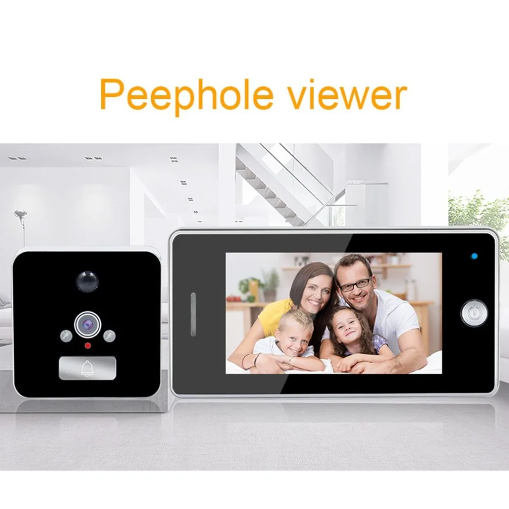 

TS-509 4.3 inch Smart Electronic Cat Eye Peephole Viewer Wireless Doorbell