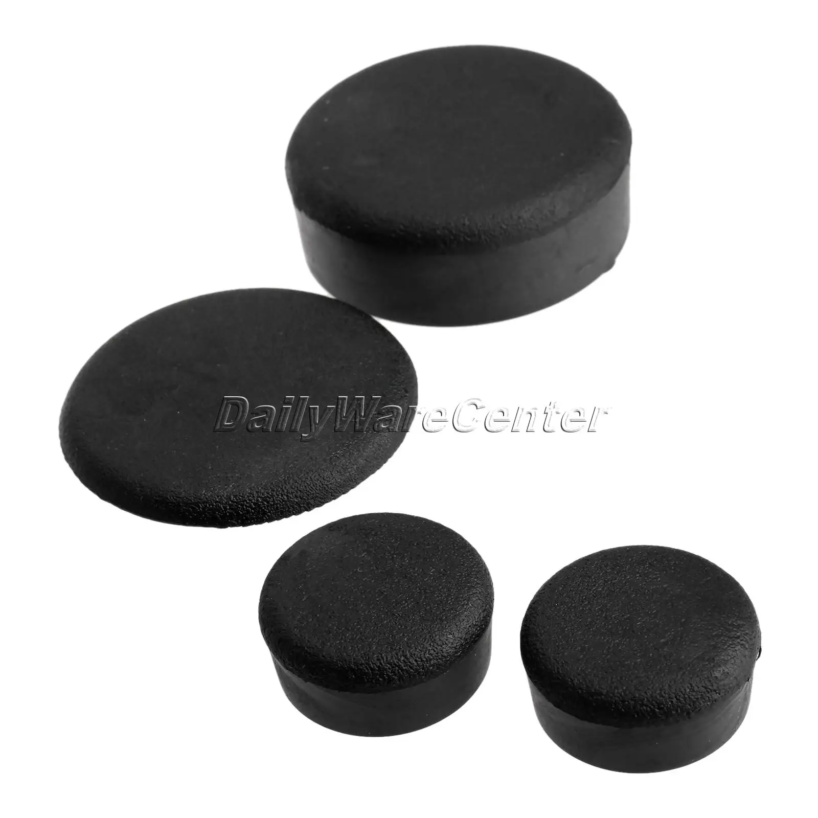 Black Motorcycle Rubber Frame Plugs Set Fairings for Yamaha FZ1 2006 2007 Dirt Bike Frame Plugs