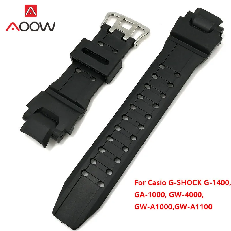 23mm Silicone Watchband for Casio G Shock GA 1000/1100 GW 4000/A1100 G