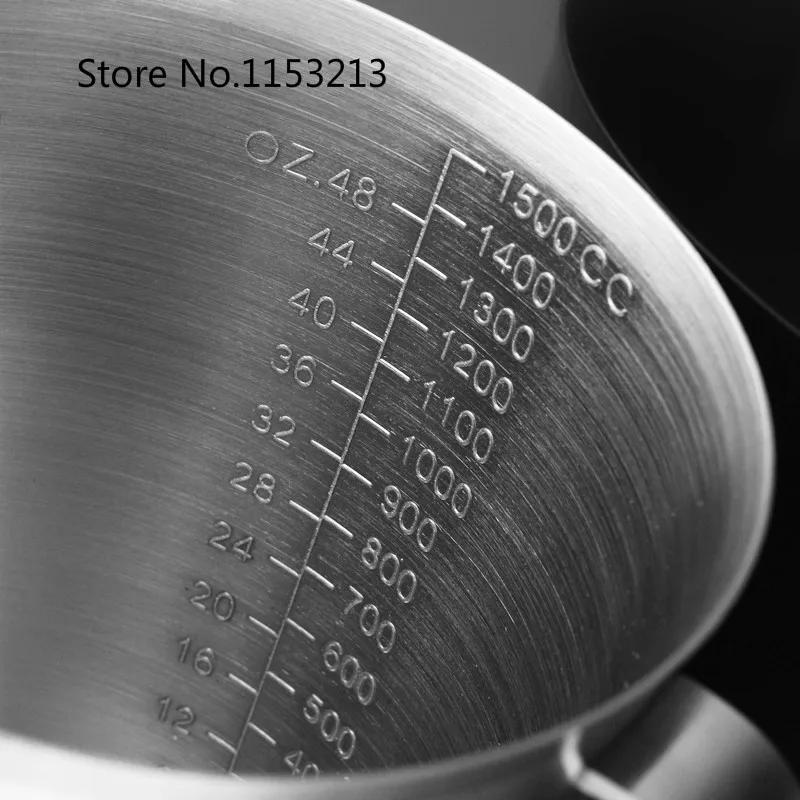 Утолщение 304 мерная чашка из нержавеющей стали 700 мл чашка для молока и чая, кофе, мерный стакан для жидкостей с градуированной никогда не ржавеет H 110 мм