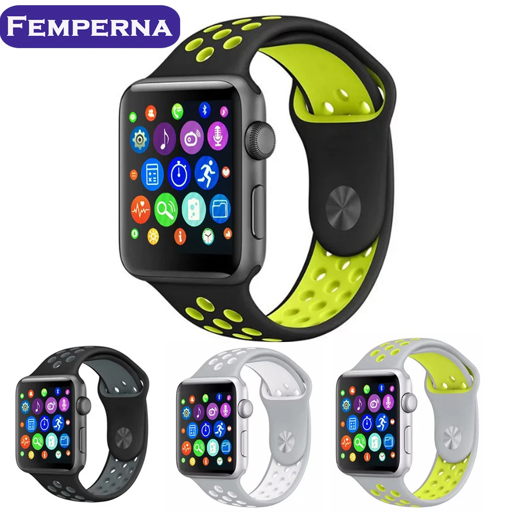 

Smart Watch IWO 1:1 Upgrade 2nd Generation Heart Rate Smartwatch IWO 2 Wearable Device Music Player Watch for IOS Android Phone
