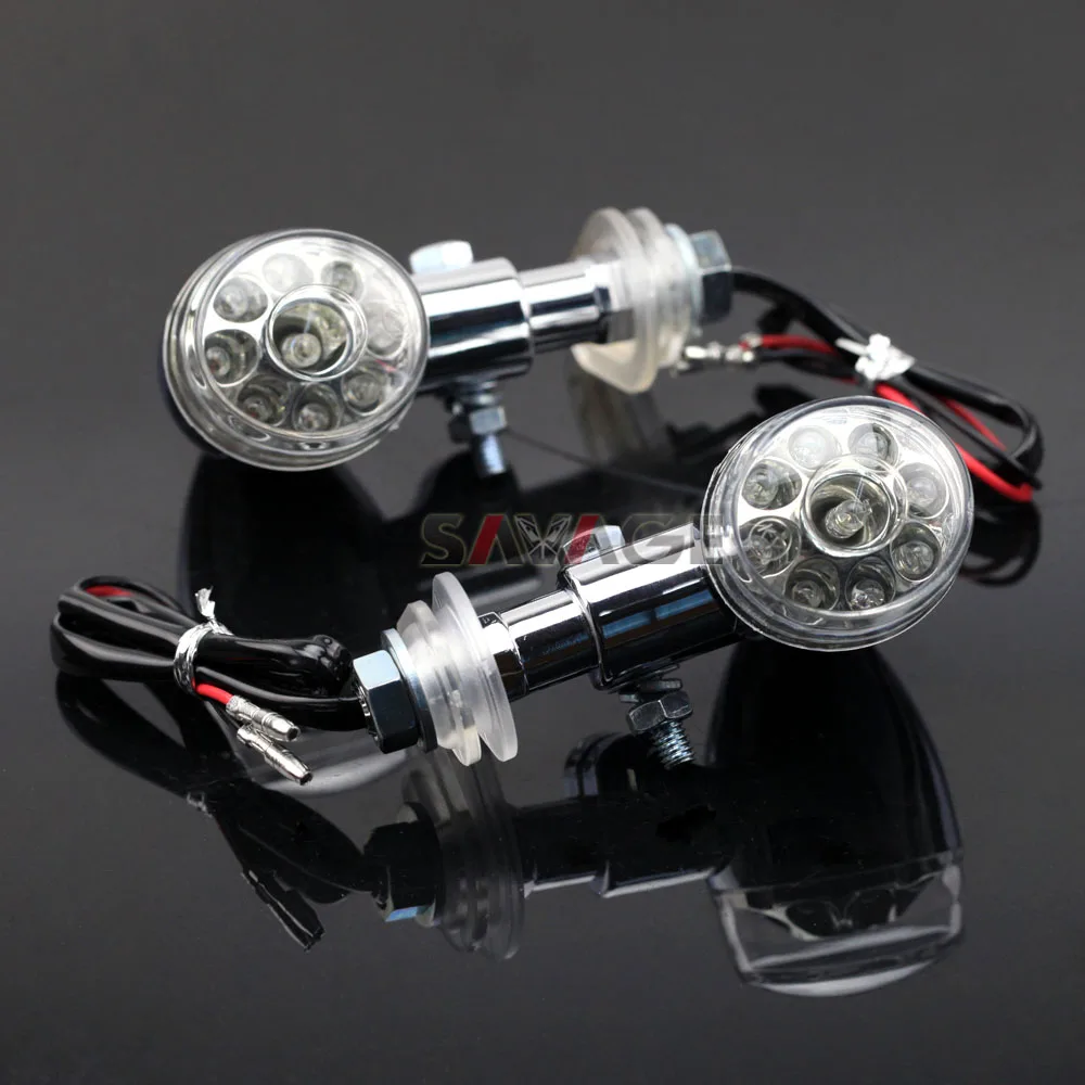 Для Yamaha mt-07 MT-09 Tracer mt-10 TDM 900 V-MAX 1700 спереди/сзади LED поворотов Световой индикатор лампа Аксессуары для мотоциклов
