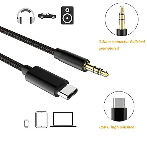Type C To 3.5 Mm Audio Cable Adapter For USB C Type-c Jack Aux Cable For Car Speaker For Samsung S9 HUAWEI mate 10 20 P10 MI8 Type C To 3.5 Mm Audio Cable Adapter For USB C Type-c Jack Aux Cable For Car Speaker For Samsung S9 HUAWEI mate 10 20 P10 MI8