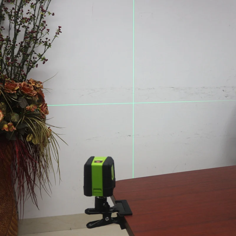 Ketotek мини лазерный уровень 2 линии вертикальный горизонтальный красный зеленый луч самонивелирующийся лазерный кронштейн измерительный инструмент