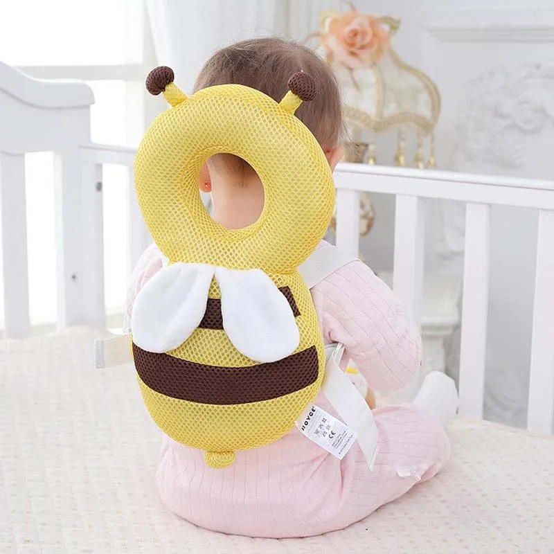 

Baby Cute Wings Drop Resistance Head Protection Plush Backpack Play Entertainment Sport Move Cushion Pillow Baby Toys