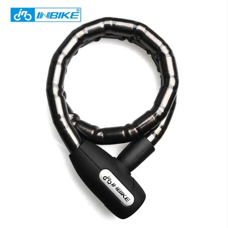 Замок INBIKE велосипедный с защитой от кражи 0 85 м водонепроницаемый|bicycle lock|bike lockcable