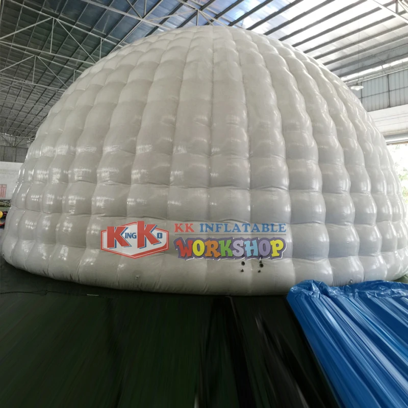 Открытый гигантский надувной igloo рекламный тент