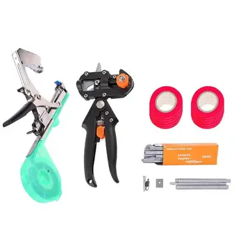 

Garden Tool Plant Vegetable Grape Tomato Cucumber Stem Branch Tying Machine Kit Binding Vegetable and Grape Stems