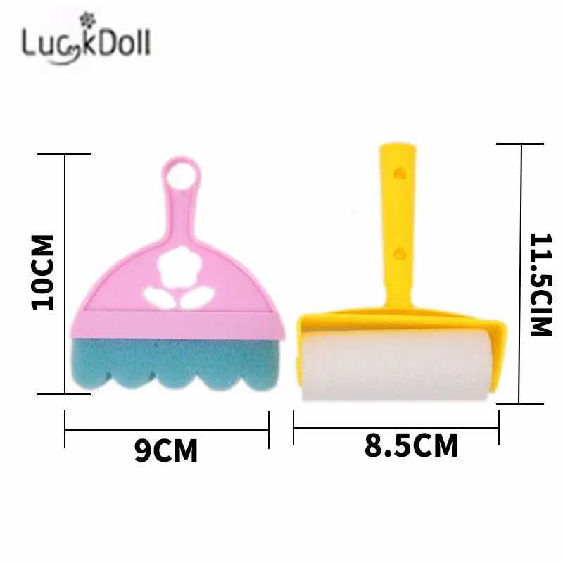 LUCKDOLL 14-Piece Чистящий Набор подходит 18 дюймов Американский 43 см детская кукла одежда аксессуары, игрушки для девочек, поколение, подарок на день рождения