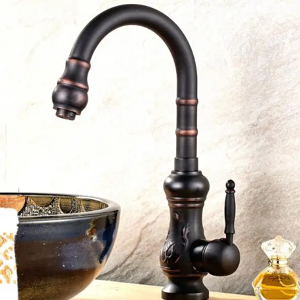 Free Shipping kitchen faucet antique 360 degree swivel kitchen sink Faucet Mixer kitchen vanity faucet luxury