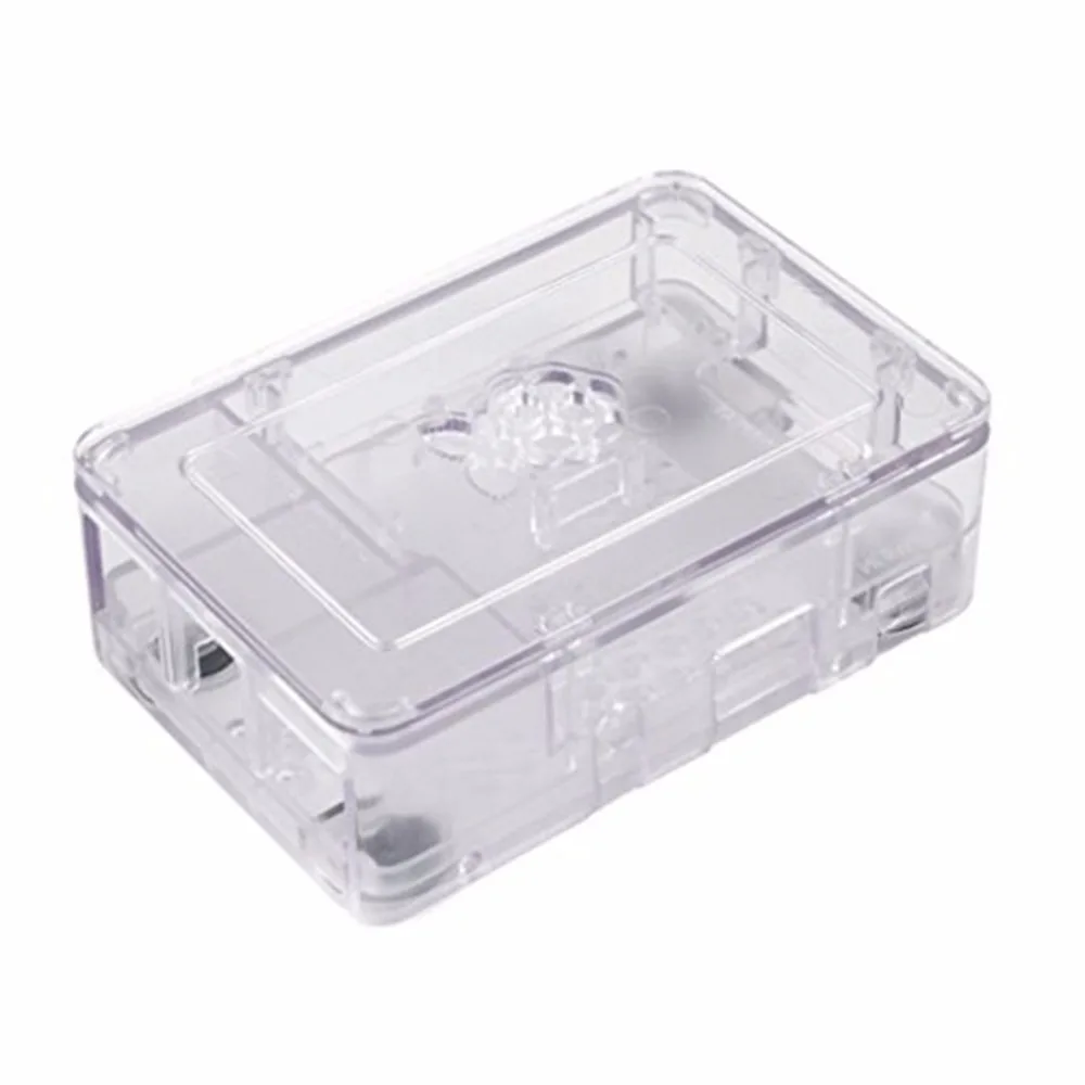 Полезные Премиум Raspberry Pi Дело V4 ABS Прозрачный В виде ракушки Обновлен для Raspberry Pi 3 2 & b + для RPI и raspi со светодиодной отверстия