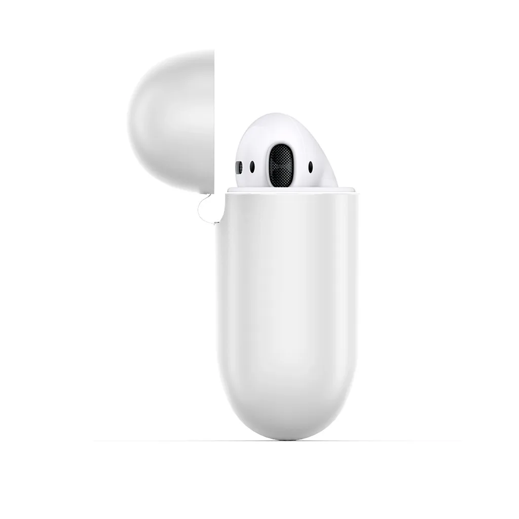 Shockproof TPU Silicone Bluetooth Wireless Headphone Case For Apple Airpods 1th TPU Matte Headphones Silicone Case