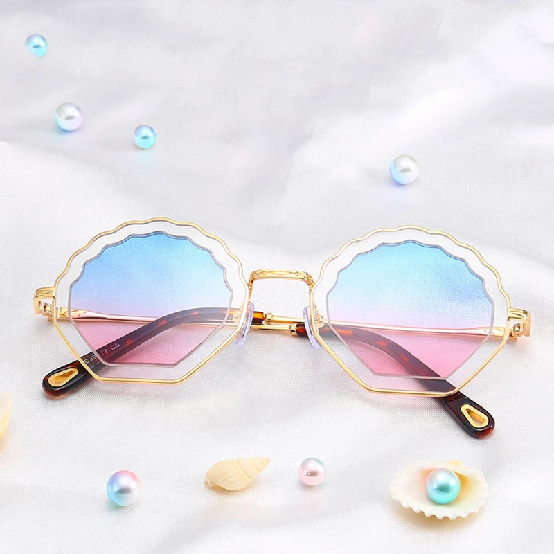 Double mirror ring Sunglasses Women Popular Brand Designer Retro Men Summer Style Sun Glasses hommes Gafas de sol femmes glasses