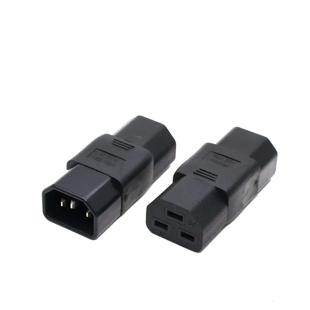 

IEC320 IEC 320 C13 to C21 C19 Male to Female Extension PDU UPS Power Adapter connector Rated 10A 250V
