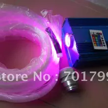 0,75 шт. мм 1000 мм PMMA оптического волокна м в 4 м длина+ Вт 45 Вт ИК RGB оптического волокна двигателя, firber комплект