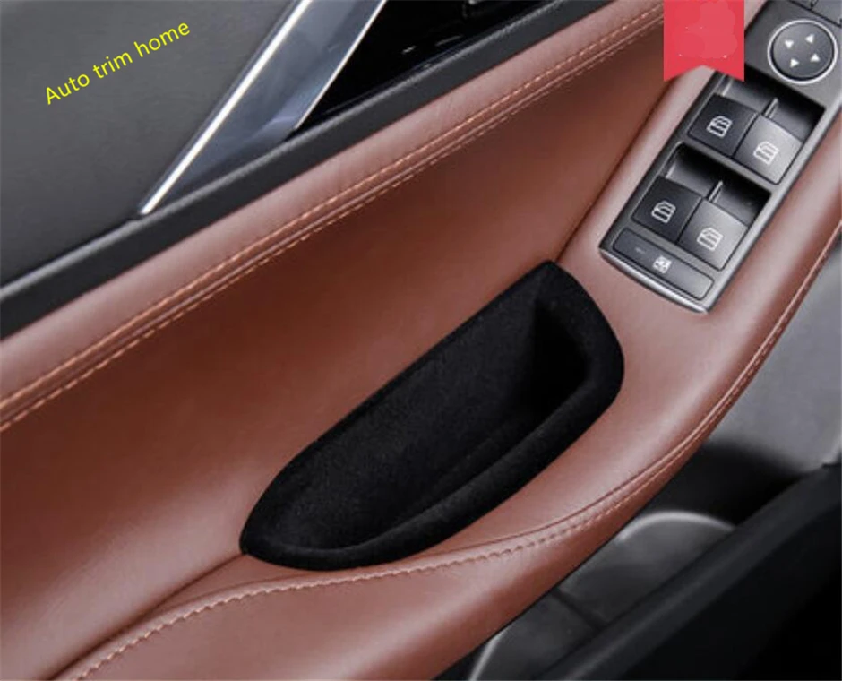 

Lapetus Car Front Door Handle Armrest Container Holder Tray Storage Box Cover Kit Fit For Infiniti QX30 2017 2018 2019