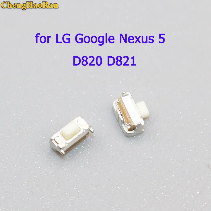 

ChengHaoRan 2-5 pcs for LG Google Nexus 5 D820 D821 Power Button On Off Switch micro switch