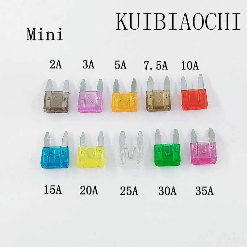 Предохранители для автомобиля Mini Micro Standard автомобильный предохранитель 2A 3A 5A 7.5A