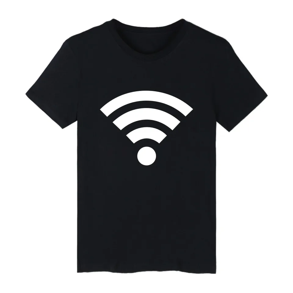 Забавные футболки с бесплатным Wi-Fi модные спортивные принтом в стиле хип-хоп