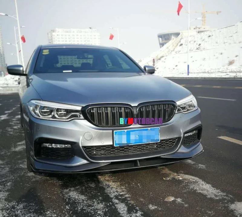 A-C стиль Mtech бампер из углеродного волокна передняя губа подходит для BMW 5 серии G30 G31 G38