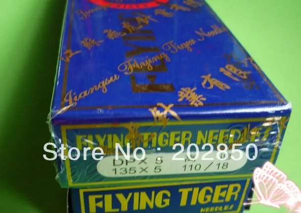 Бренд Flying Tiger DPx5 110/18 швейные иглы 500 шт игл/партия для промышленных машин шитья
