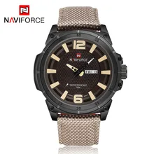NAVIFORCE D’origine Marque De Luxe Hommes Sport Militaire Quartz Montre Homme Analogique Date Horloge Sangle En Nylon Montre-Bracelet Relogio Masculino