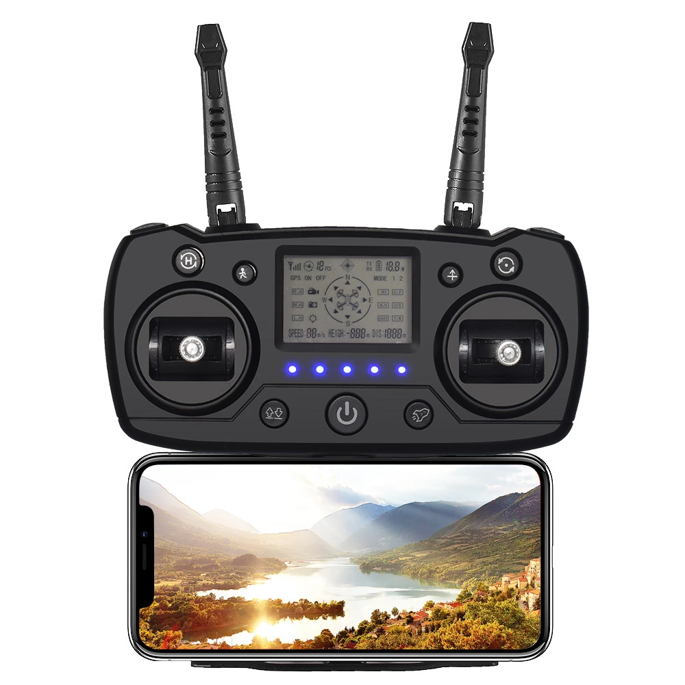  Drone In RC Professionelle CG033 Bürstenlosen 24G FPV Wifi GPS Höhe Halten Quadcopter Drohnen Mit K