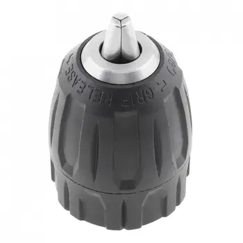 

1pc Keyless Drill Chuck Air / Electric / Cordless 1/32 - 3/8in 24 UNF 0.8 - 10mm Quick
