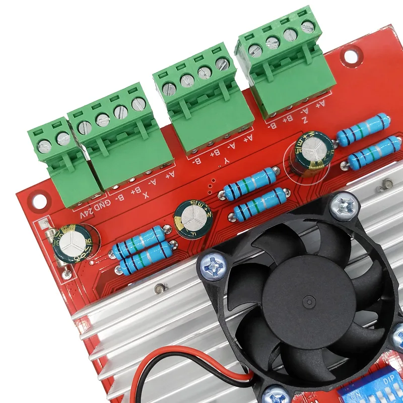  Placa de adaptación con ventilador MACH3 CNC USB 100Khz 3 ejes interfaz controlador de movimiento T