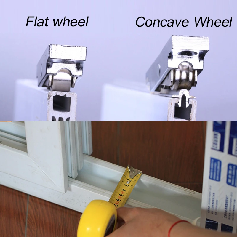 roda, portas, janela, polia tipo u, roda de rolamento de esferas