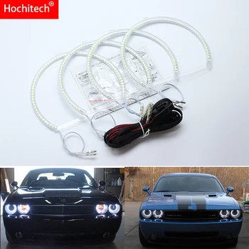 

for Dodge Challenger 2008-2015 Ultra bright SMD white LED angel eyes 2600LM 12V halo ring kit day light