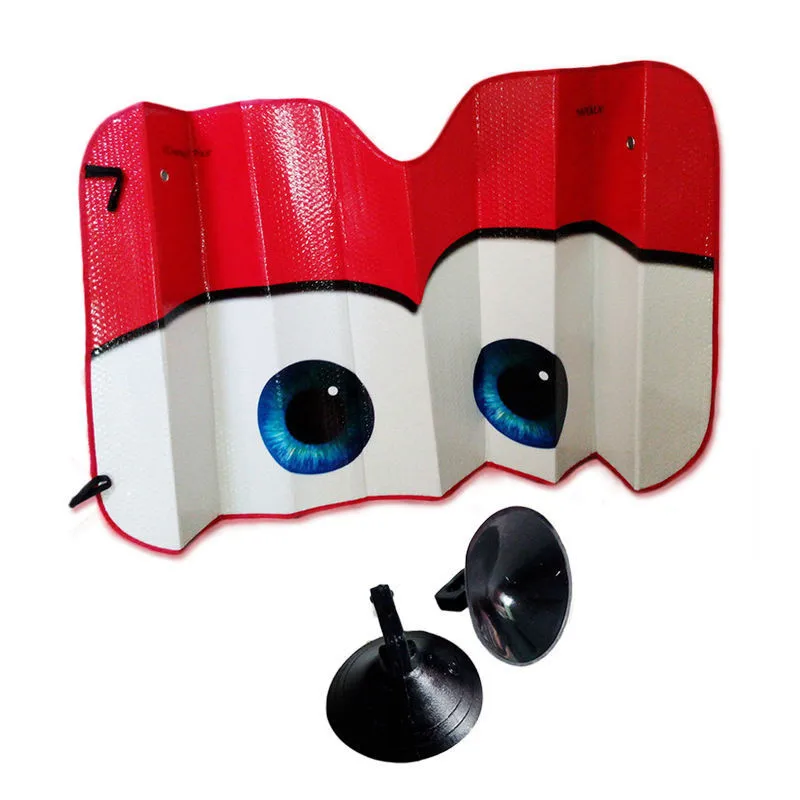 

WESHEU 5 colors Car Body Film Window Foils Front Car Window Sunshade Styling Car covers Eyes Heated Windshield Sunshade